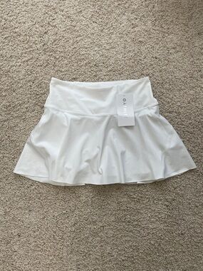 Athleta White Ace Tennis Skort 13.5 Size S